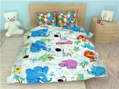 Elephant and Zoo (на резинке молния)